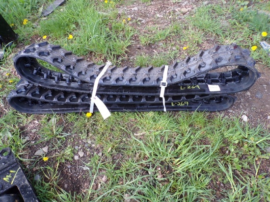 New Set of Mini Skid Steer/Mini Excavator Tracks