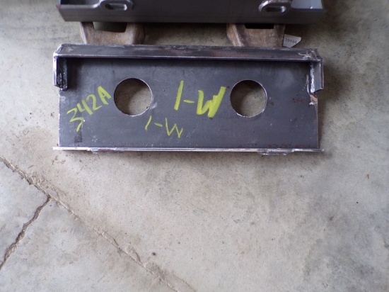 New Mini Skid Loader Mounting Plate