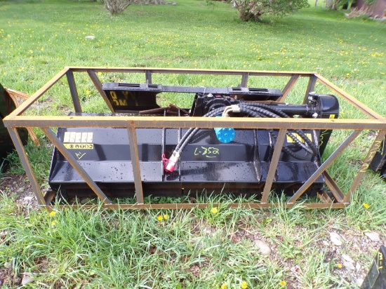 New Mower King Heavy Duty Hyd. Skid Steer Flail Mower