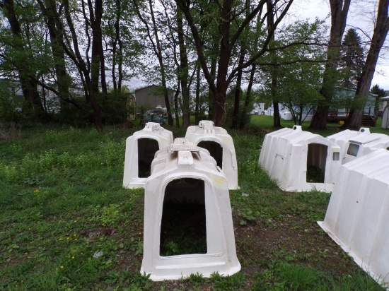 (3) Used Calf Hutches, HAVE MINOR DAMAGE
