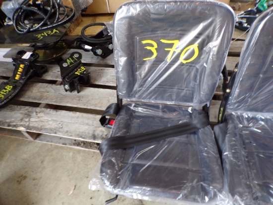New SKLP Black Equipment Seat