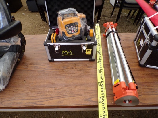 New SKLP Rotary Laser Level w/Tripod and Grade Stick