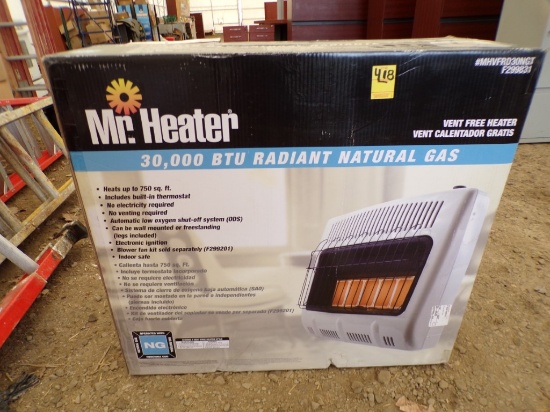 New Mr. Heater 30,000 BTU Radiant Heater, Vent Free, Natural Gas