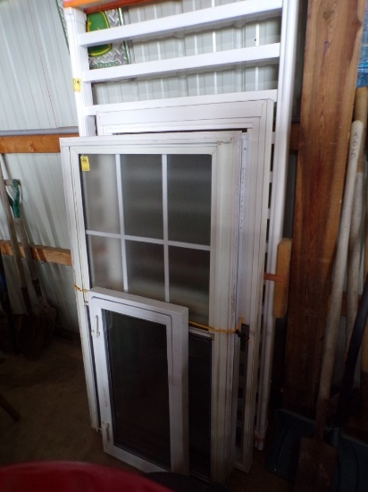 (3) Assorted Windows - (1) 25 3/4'' x 56 3/4'', (1) 28'' x 54'', (1) 16 3/4