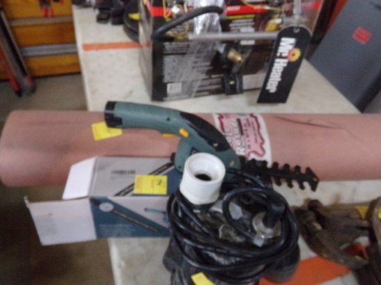 (1) Full Roll of Rosin Paper, Sump Pump and Clippers