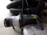 (1) Central Machinery 13 Gal.  Portable Dust Collector, (4) Coils of Hose a