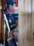 (1) Unfinished Barn Door Style Door with Hardware