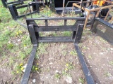 New 48'' Walk Thru Euro Mount Pallet Forks
