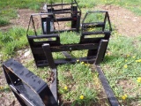 New Agrotk 48'' Walk Thru Euro Mount Pallet Forks