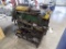 Hydraulic Pipe Bender with Lots of Dies in Bottom of Cart, ''Scotti Muffler