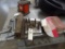 (2) Caulk Guns, Chunk of Raiload Beam, Parts to a Clamp Jig, Box of 3/4 x 5