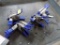(12) Blue Handled Spring Clamps