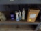 Aluminum Trailer Receiver, (2) Cans of Marine Grease and Misc. Other Itemd