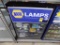 Napa Lamps Retail Display with Small Amount of Bulbs