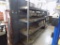 4 Tier Steel Shelf, 8' Long x 2' Wide x 7' Tall with Adjustable Shelves