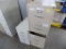 (2) Filing Cabinets: Hon 4 Drawer and an Off White (2) Drawer