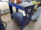 Blue 36'' x 20'' Wooden 2 Tier Work Table