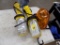 (2) Flourescent Drop Lighe and a 12 Volt Caution Strap