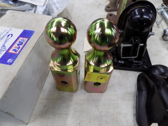 (2) New Balls for Built In Gooseneck Hitches