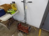 Orange Great States Hand Reel Mower