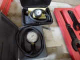 Matco Back Pressure Test Kit and No-name Vac Gauge