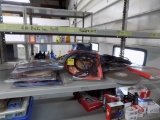 Group of Steel Line,  Edge Trim, Attachment Tape, Etc