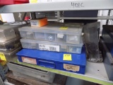 (3) Organizers: Copper Gaskets and Banjo Bolts, Brake Hardware and Napa Qui