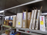 Contents of Top Shelf: Welding Wire, Copper Tubing, Assort. Hose, Sand Pape