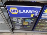 Napa Lamps Retail Display with Small Amount of Bulbs