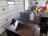 (2) Clear 24'' Sneeze Guards
