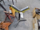 Adjustable Roller Stand, Adjustable Hgt. and Angle