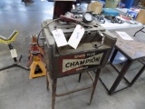 Champion Spark Plug Service Machine and Cell Tester, Neat Vintage Shop Equi