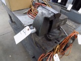 Blue Wilton 5'' Bench Vise, (1) JAW IS BROKEN