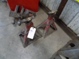 Pair of Red Jack Stands