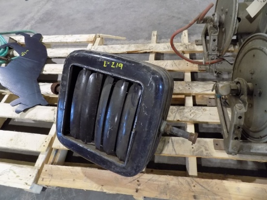 Black Suspended Hot Water Heater