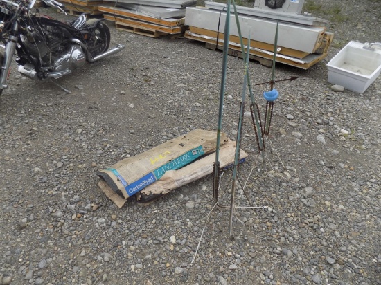 (2) Packs of Shingles and (4) Lightning Rods