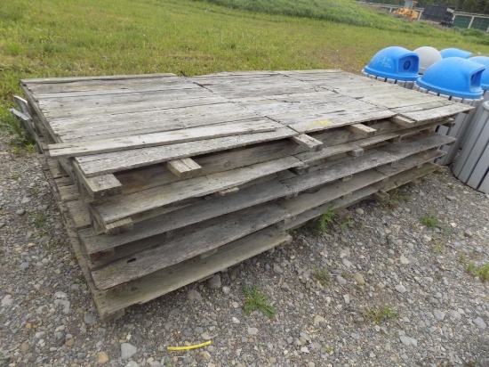 (5) 10' x 4' 10'' Hand Built Dock Sections, NO FLOTATION