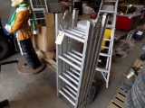 ''Werner'' Aluminum Folding Ladder M2-8-16''