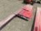 Pallet of Assorted Red and White Metal Roofing/Siding