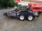 2012 Coyote 12' Dual Axle Landscape Trailer w/Side Access On Drivers Front,