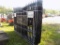 New 7' x 20' Bi-Parting Metal Farm Driveway Gate with Deer Motif