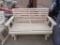 Amish Made Unfinished 48'' Glider Bench