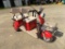 New IRGC40 3-Wheeled Electric Cart, Red, 2-Seater, Digital Dash, 3 Speeds,