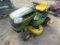 John Deere D105 Auto, 38'' Deck, 46'' Snow Blade, Tire Chains, 17.5 HP, Ser