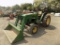 John Deere 5220 2 WD Tractor with 521 Loader, 74'' Bucket, Sync-Shuttle , 3