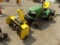 John Deere X485 Riding Mower with 54'' Deck, Kawasaki Gas Engine, Quick Hit