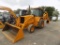 John Deere 410B Turbo 2 WD Backhoe , Full Cab, MISSING LOWER REAR GLASS, 62