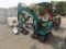 New AGT Industrial QK16R Mini Excavator, Teal, Gas Engine, Canopy, Grader B