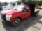 2011 Ford F350 SL Reg Cab 2wd Flatbed, Red, 231,041 Miles, VIN#: 1FDRF3G65B