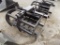 New JMR 40'' Hydraulic Brush Grapple for Mini Skid Steer